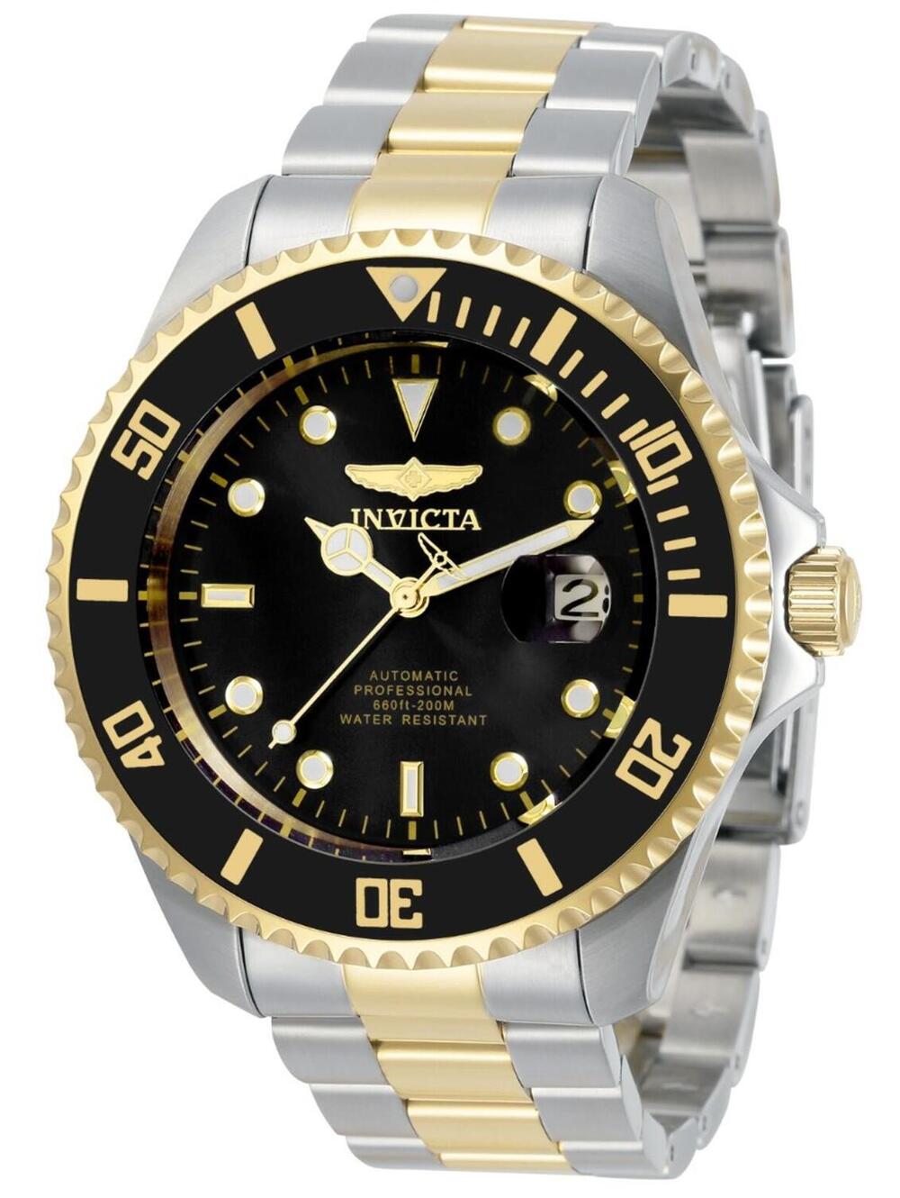 Invicta Grand Diver Automatic Men's Watch - 47mm, Steel, Gold (34041)